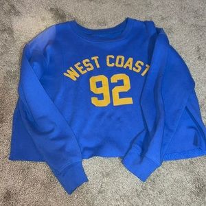 West coast 92 cropped long sleeve super comfy and i never really wore it
